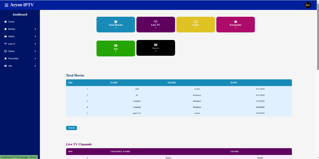 Web IPTV Solutions